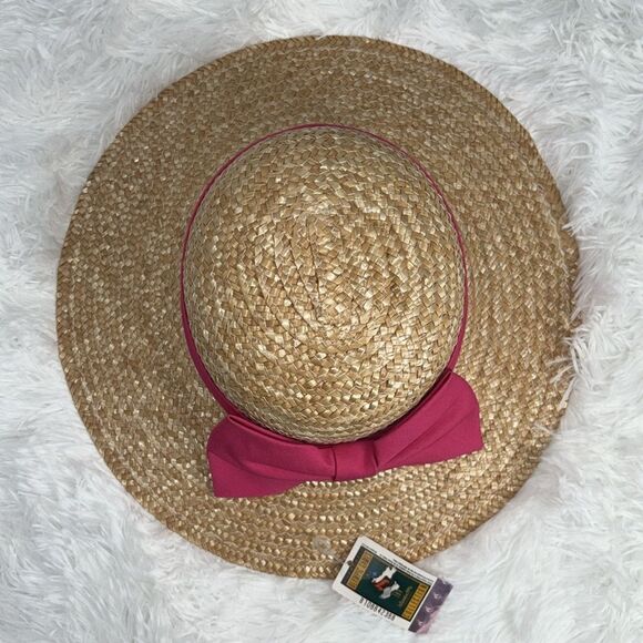 Vintage Atlanta Olympics Straw Hat New - Picture 5 of 13